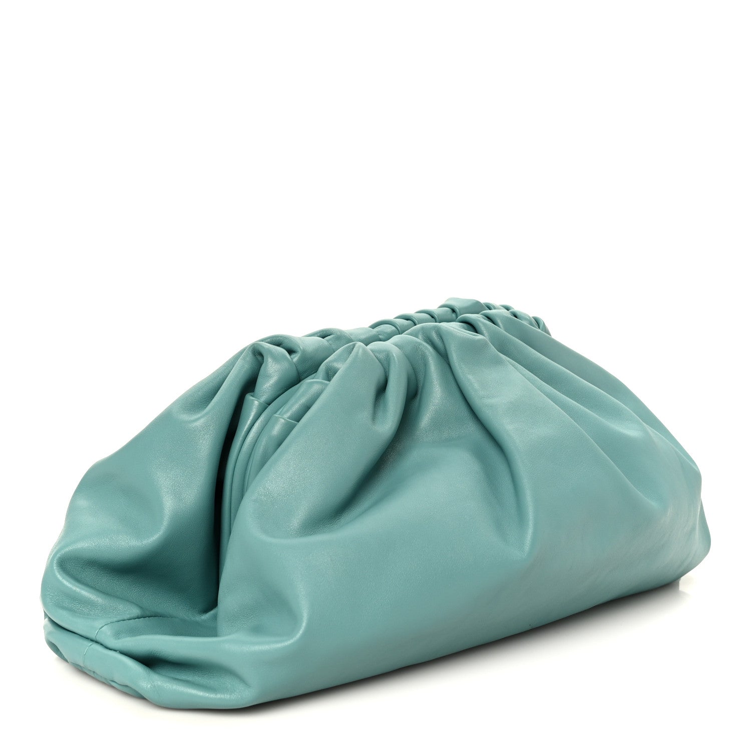 Bottega Veneta Smooth Butter Calf The Pouch Oversized Linoleum 3 of 11