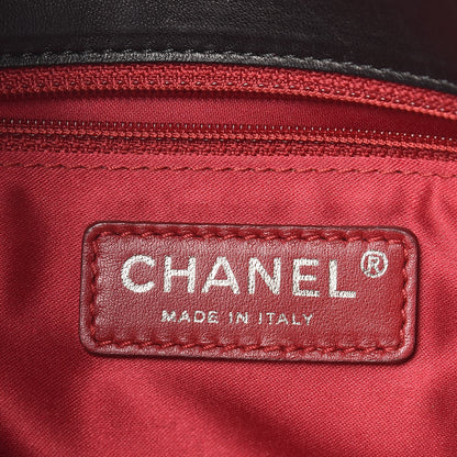 Chanel Lambskin Tweed Large Camellia Petals Flap Black 6 of 19