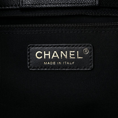 Chanel Caviar Quilted Large Shopping Tote Black 5 of 9