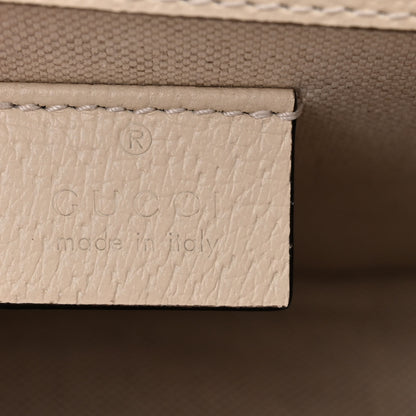 Gucci Textured Calfskin Crystal Mini Dionysus Shoulder Bag Mystic White 6 of 13