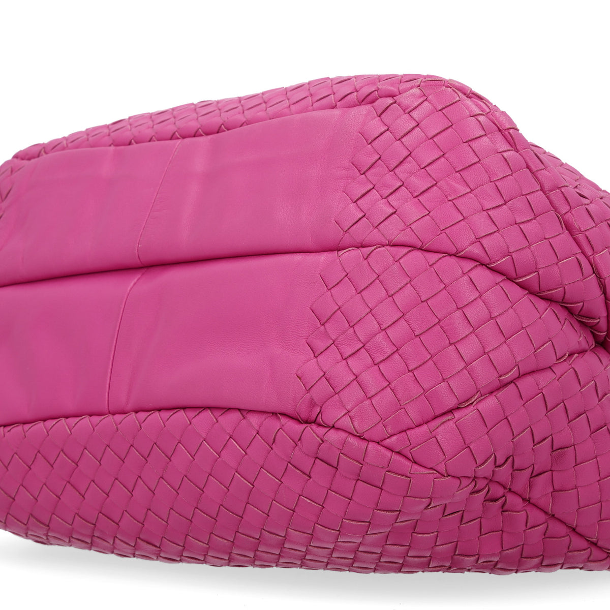 Nappa Intrecciato Medium Campana Hobo Ametiste