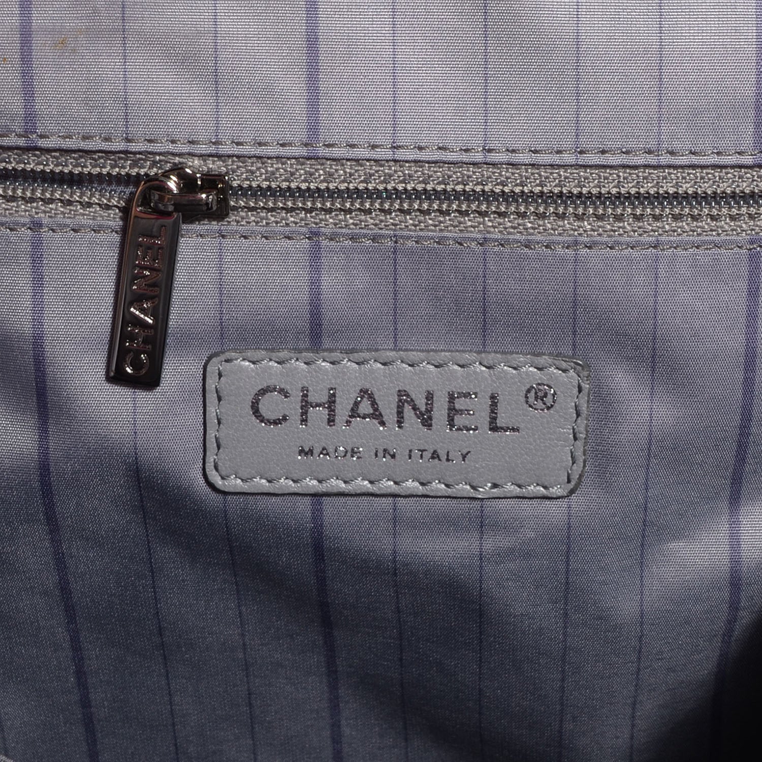 Chanel Glazed Calfskin Quilted Mademoiselle Small Frame Bag Purple 6 of 7