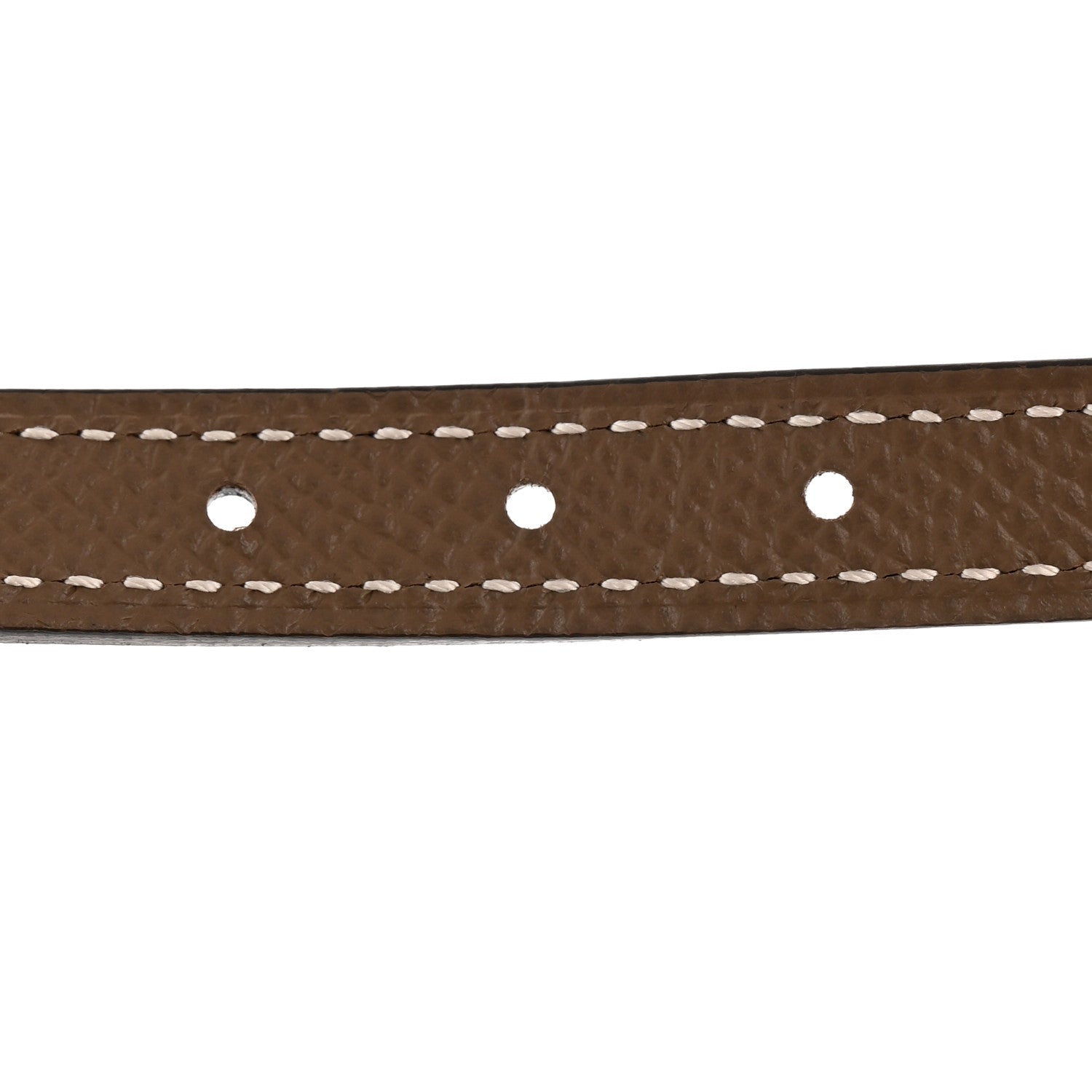 Hermes Swift Epsom 13mm Gamma Belt 85 34 Black Etoupe 4 of 6