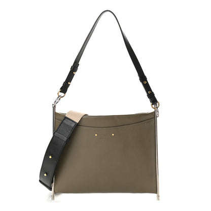 Chloe Smooth Calfskin Medium Roy Clutch Merino Grey 1 of 10
