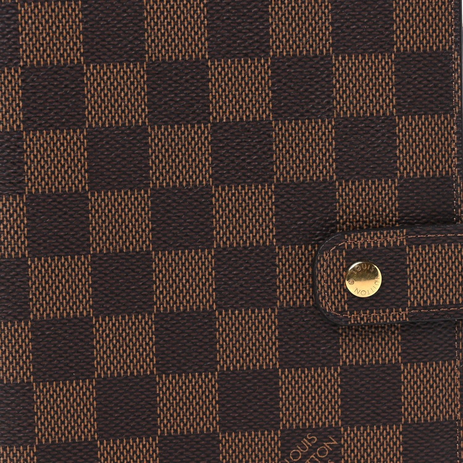 Louis Vuitton Damier Ebene Medium Ring Agenda Cover 7 of 7