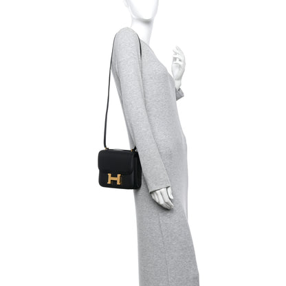 Hermes Epsom Constance 18 Black 2 of 12