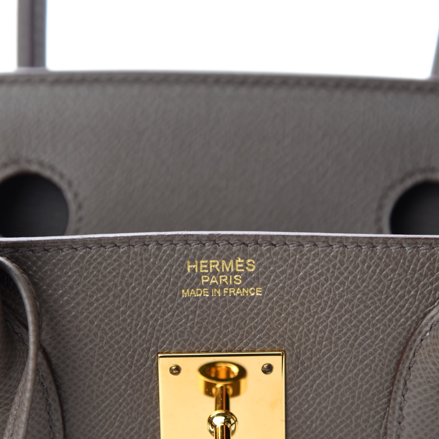 Hermes Epsom Birkin 30 Etain 8 of 11