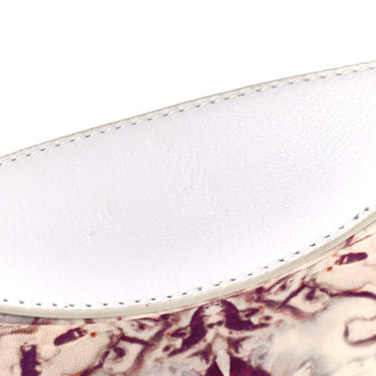 Alexander McQueen Silk Print De Manta Clutch Purple Blush 9 of 9