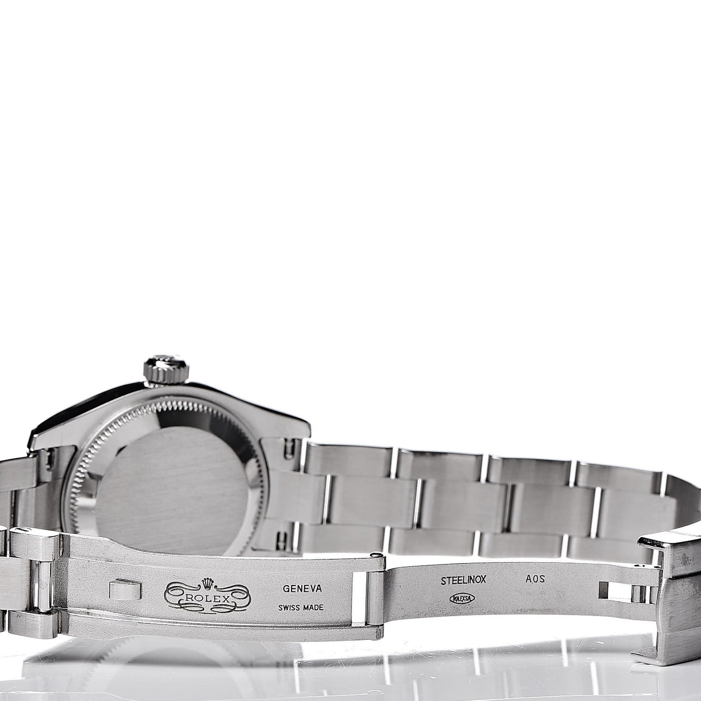 Stainless Steel 26mm Oyster Perpetual Watch White 176200