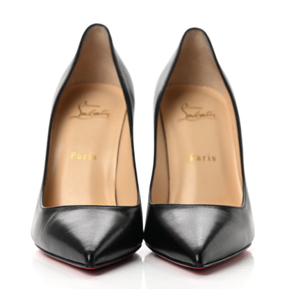 Christian Louboutin Shiny Nappa Pigalle 100 Pumps 39 Black 2 of 8