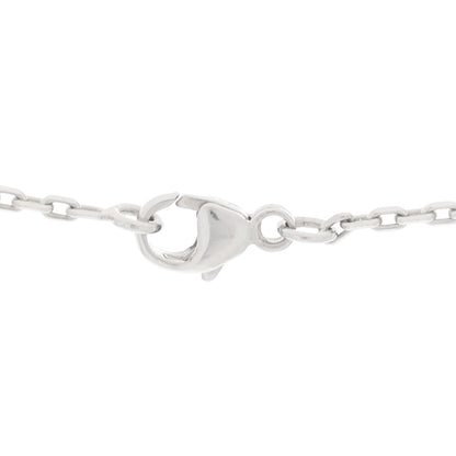 Hermes Lacquered Palladium Mini Pop H Pendant Necklace Black 5 of 6