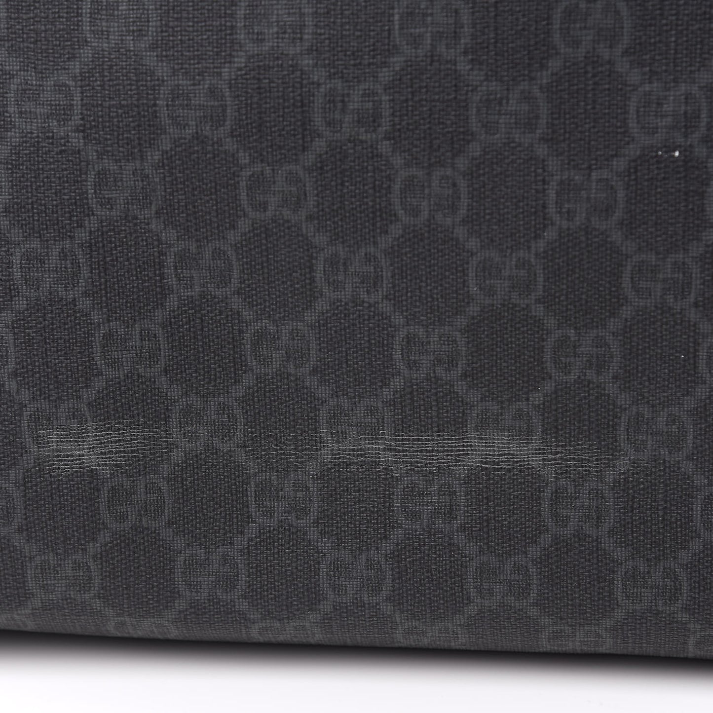 GG Plus Monogram Travel Bag Black
