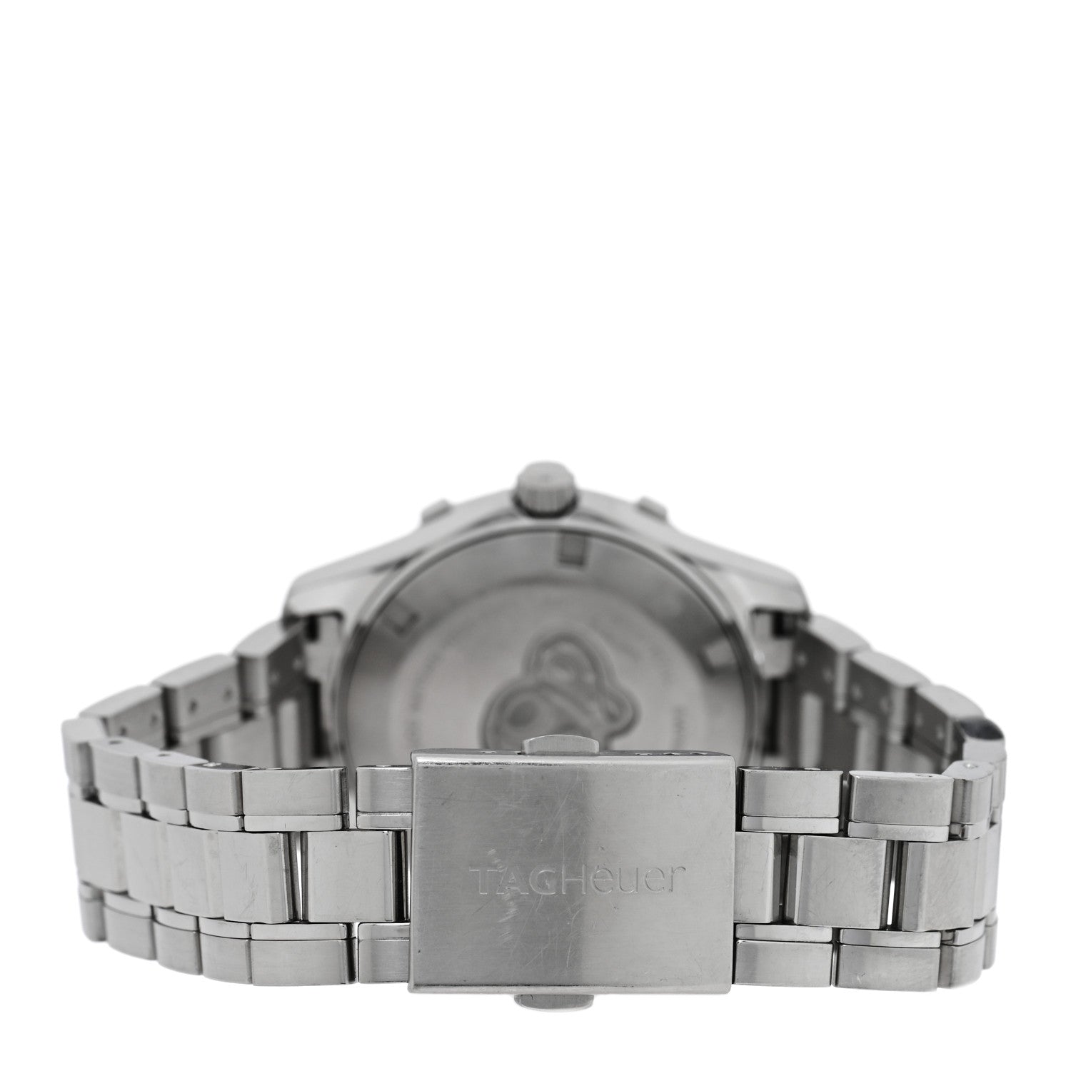Tag Heuer Stainless Steel Diamond Bezel Mother of Pearl 33mm Aquaracer Lady Quartz Watch WAF1313 3 of 4