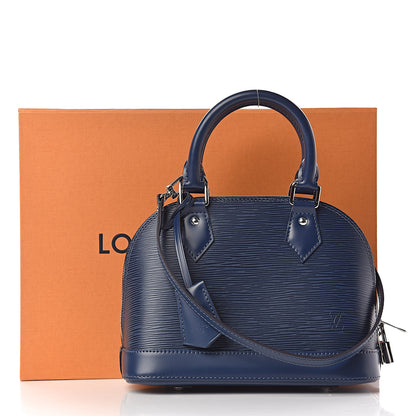 Louis Vuitton Epi Alma BB Indigo 11 of 11