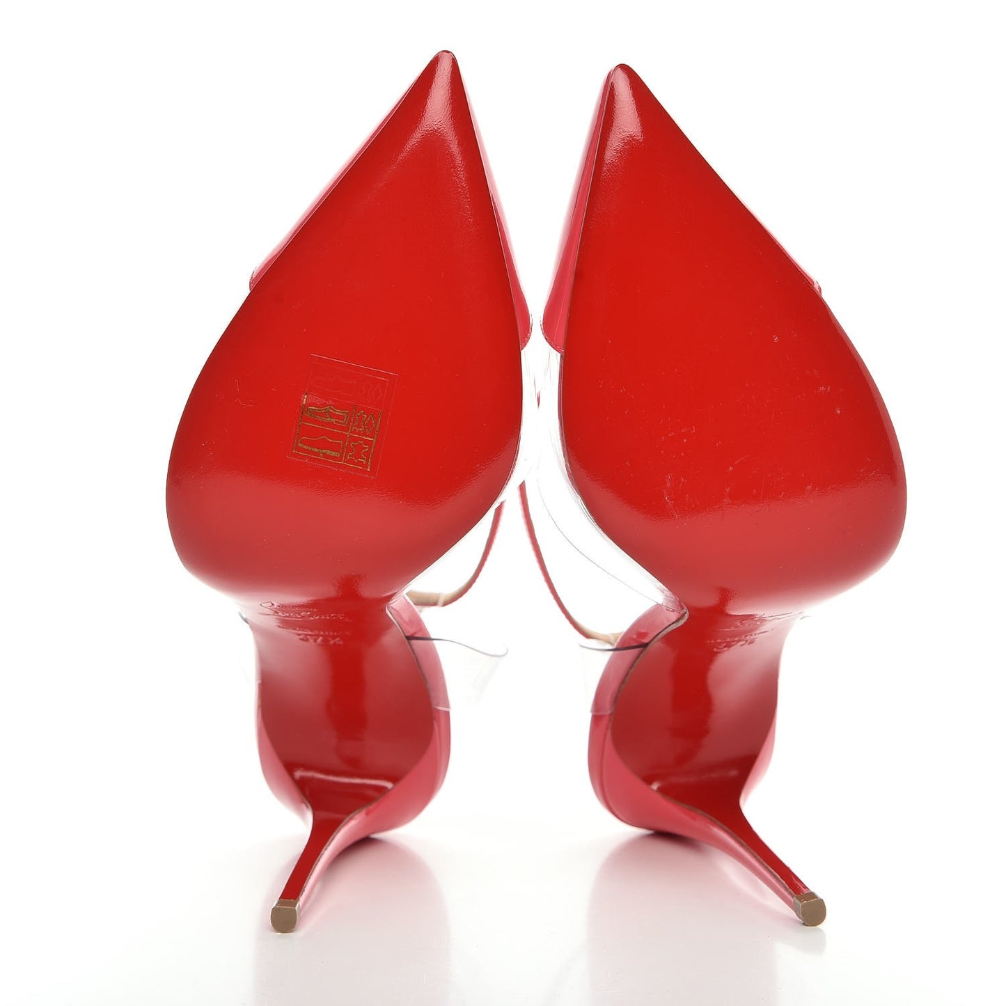Patent PVC Nosy 100 Pumps 37.5 Begonia