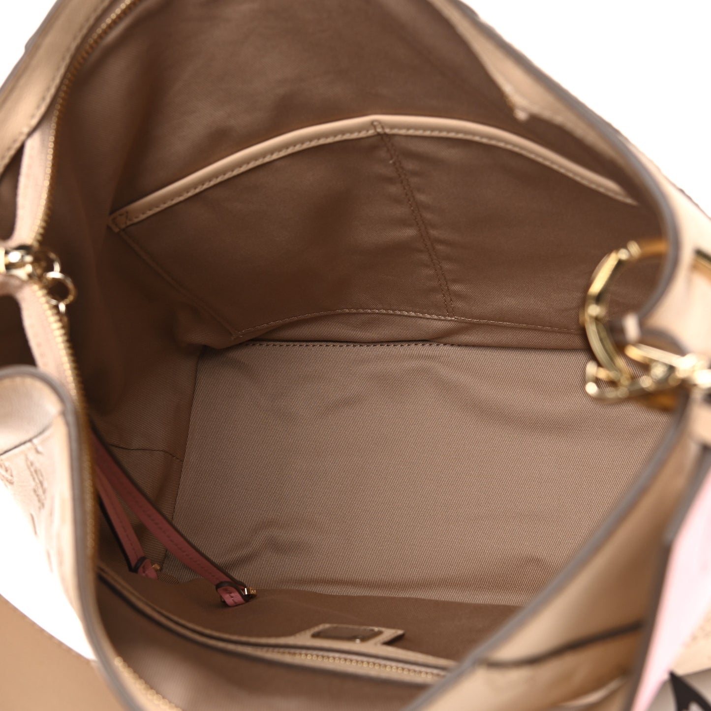 Calfskin Ottomar Medium Klara Hobo New Beige