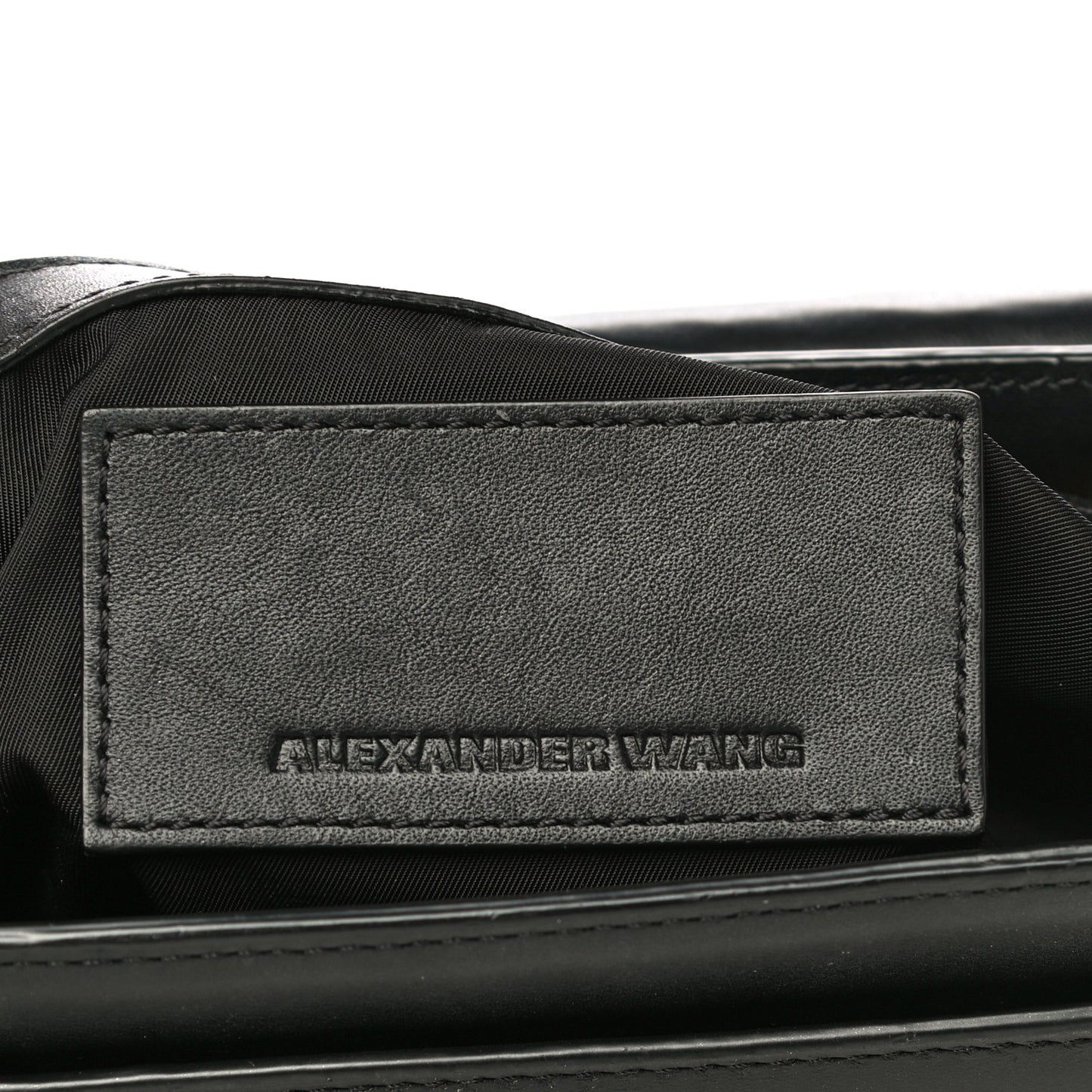 Calfskin Small Lia Sling Black Pale Gold Hardware