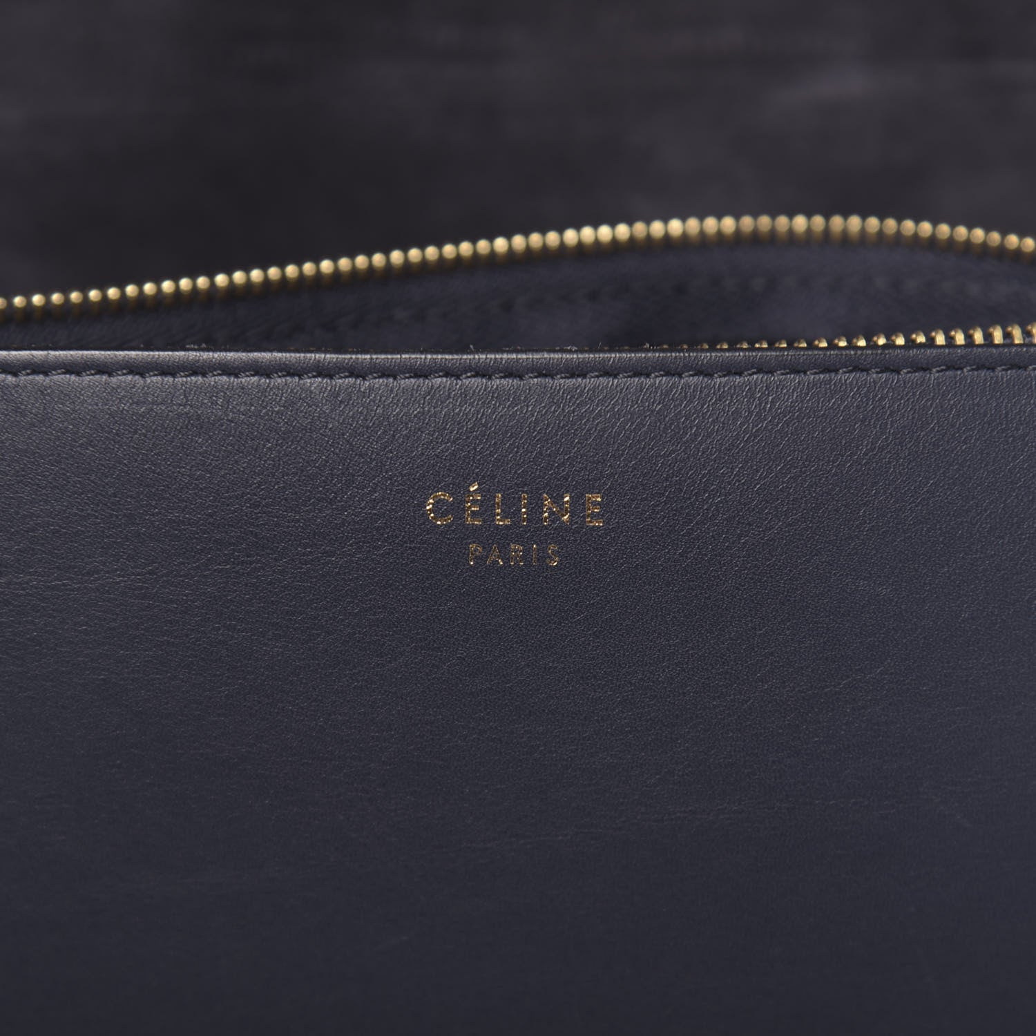 Celine Smooth Calfskin Blade Flap Ink 6 of 15