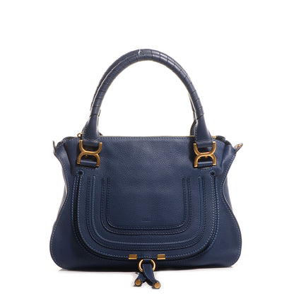 Chloe Calfskin Medium Marcie Satchel Scuba Blue 1 of 11