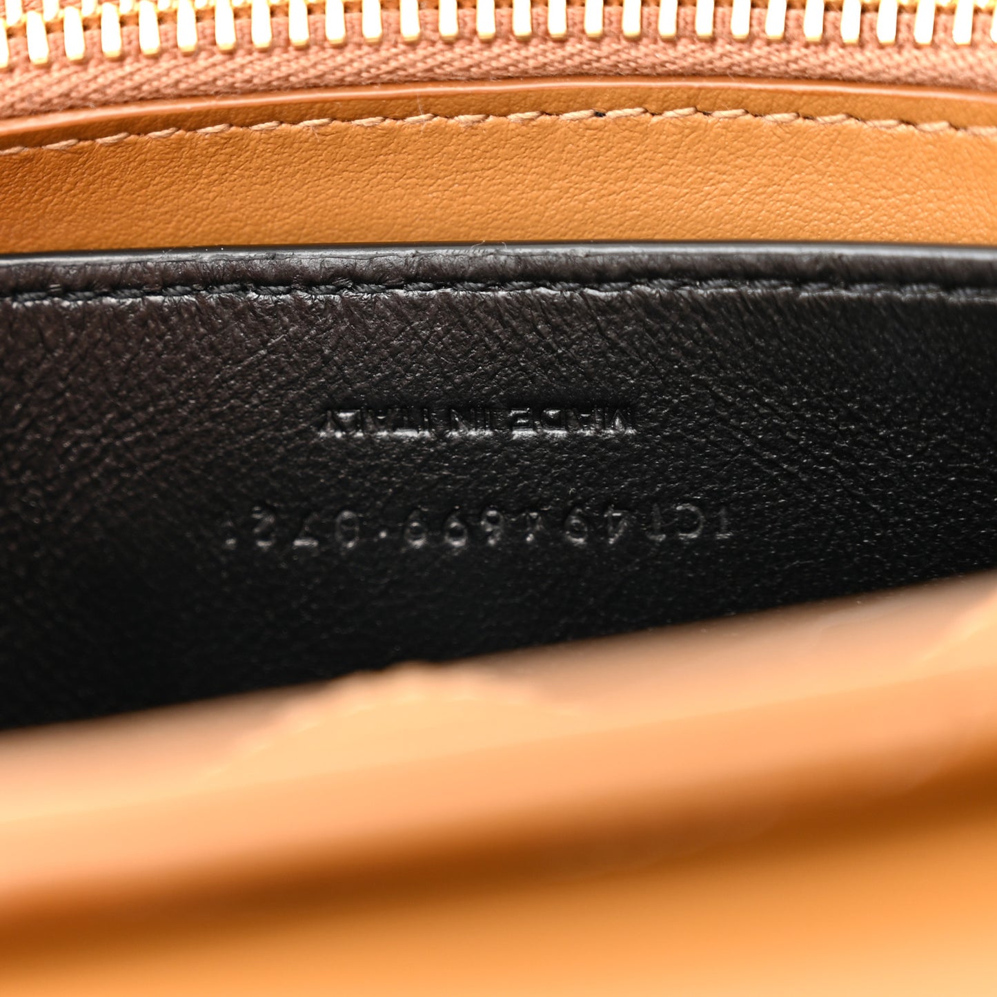 Calfskin Y Quilted Monogram Small Loulou Chain Satchel Dark Natural
