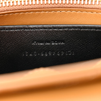Saint Laurent Calfskin Y Quilted Monogram Small Loulou Chain Satchel Dark Natural 7 of 10
