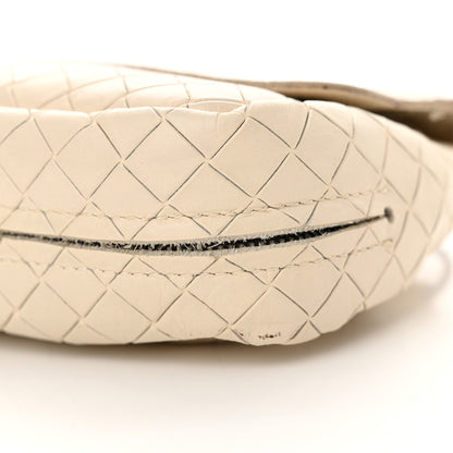 Bottega Veneta Nappa Intrecciato Mini Messenger Bag White 9 of 13