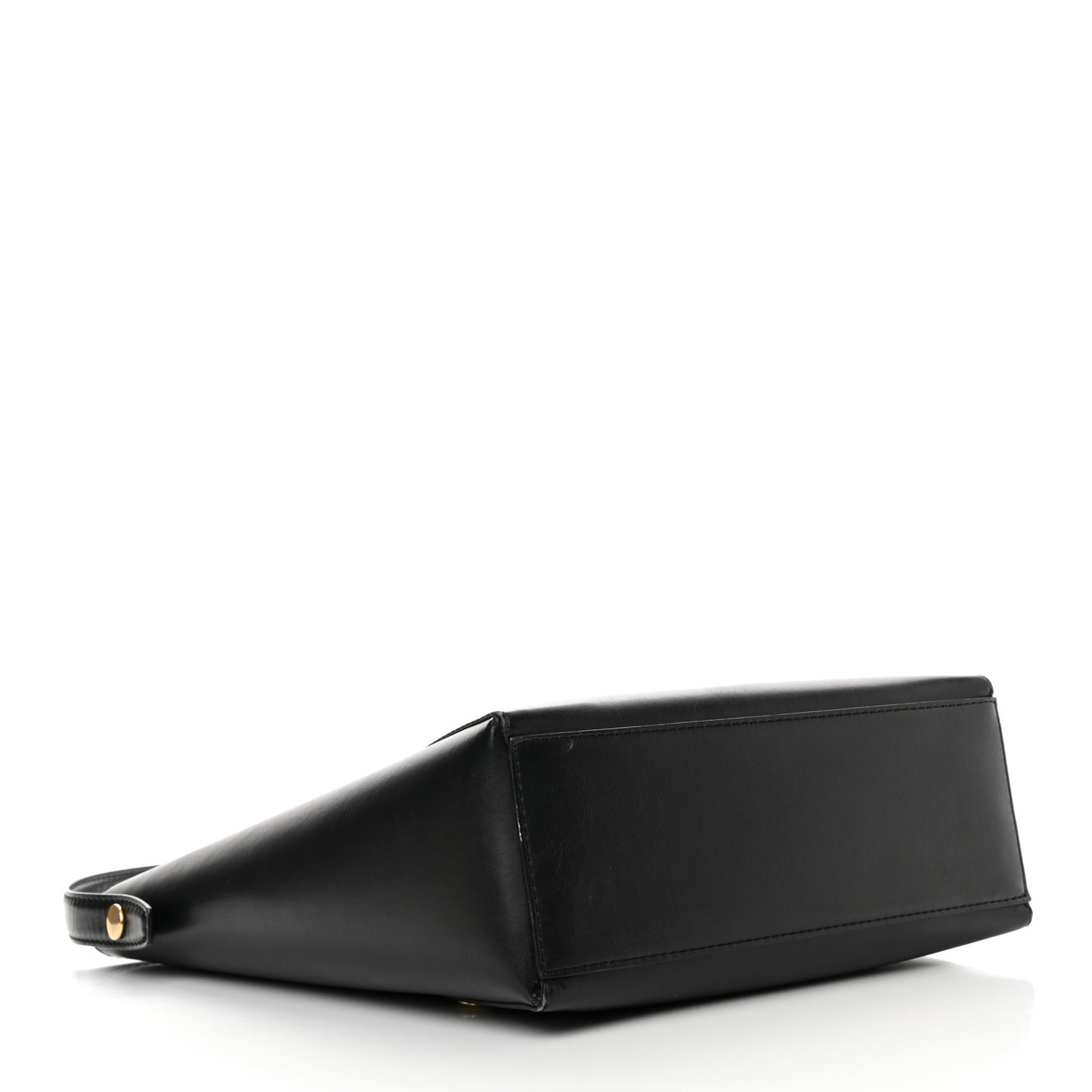 Eco Alter Nappa Popper Bucket Bag Black
