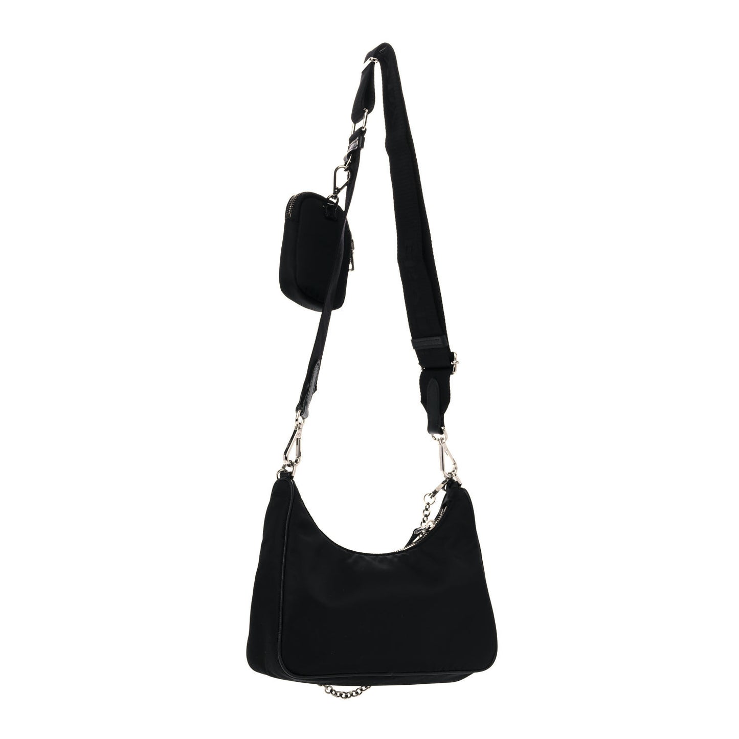 Nylon Re-Edition 2005 Shoulder Bag Black