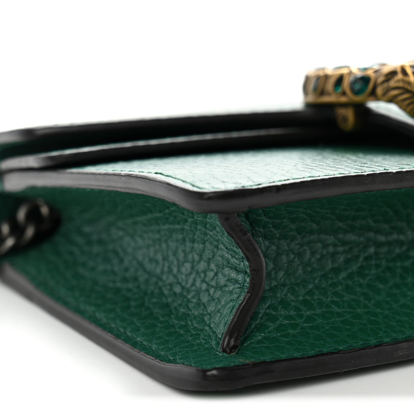 Calfskin Super Mini Dionysus Shoulder Bag Emerald