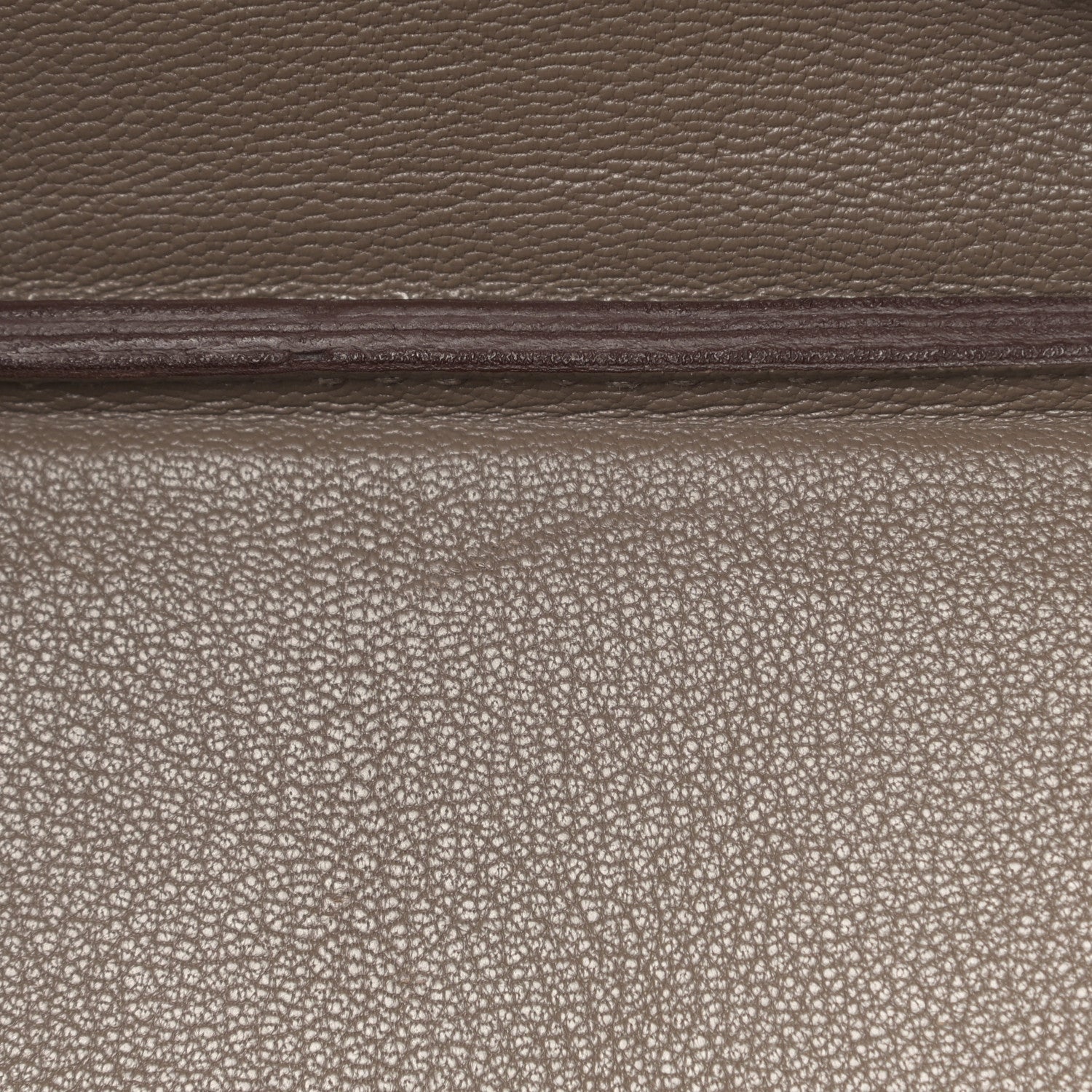 Hermes Taurillon Clemence Birkin 35 Etoupe 17 of 17