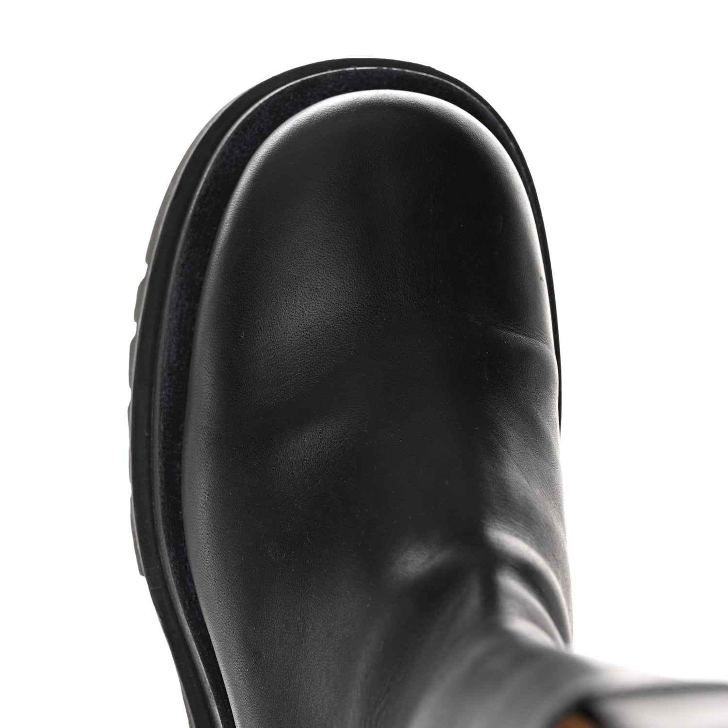 Bottega Veneta Calfskin The Lug Chelsea 55mm Boots 37 Black 9 of 10