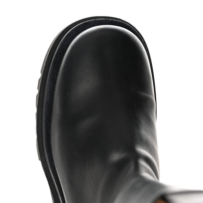 Bottega Veneta Calfskin The Lug Chelsea 55mm Boots 37 Black 9 of 10