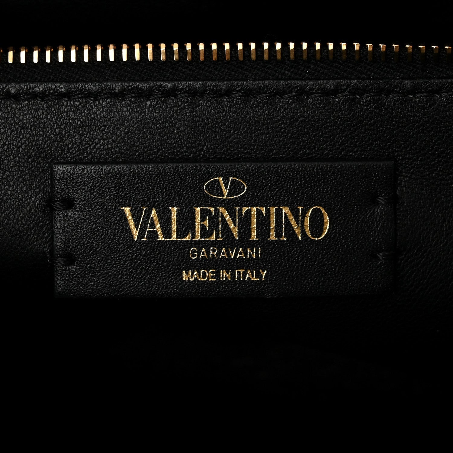 Valentino Garavani Nappa Large Roman Stud Shoulder Bag Black 6 of 13