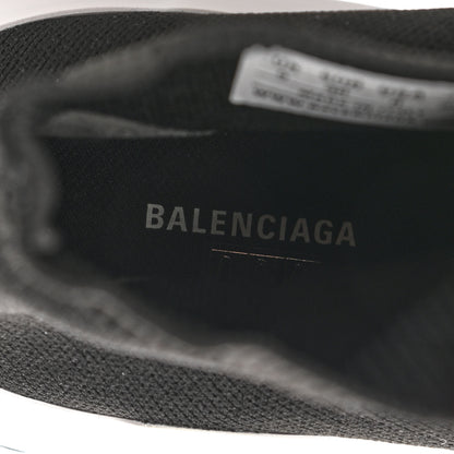 Balenciaga Neoprene Knit Womens Speed Sneakers 38 Black White 7 of 9