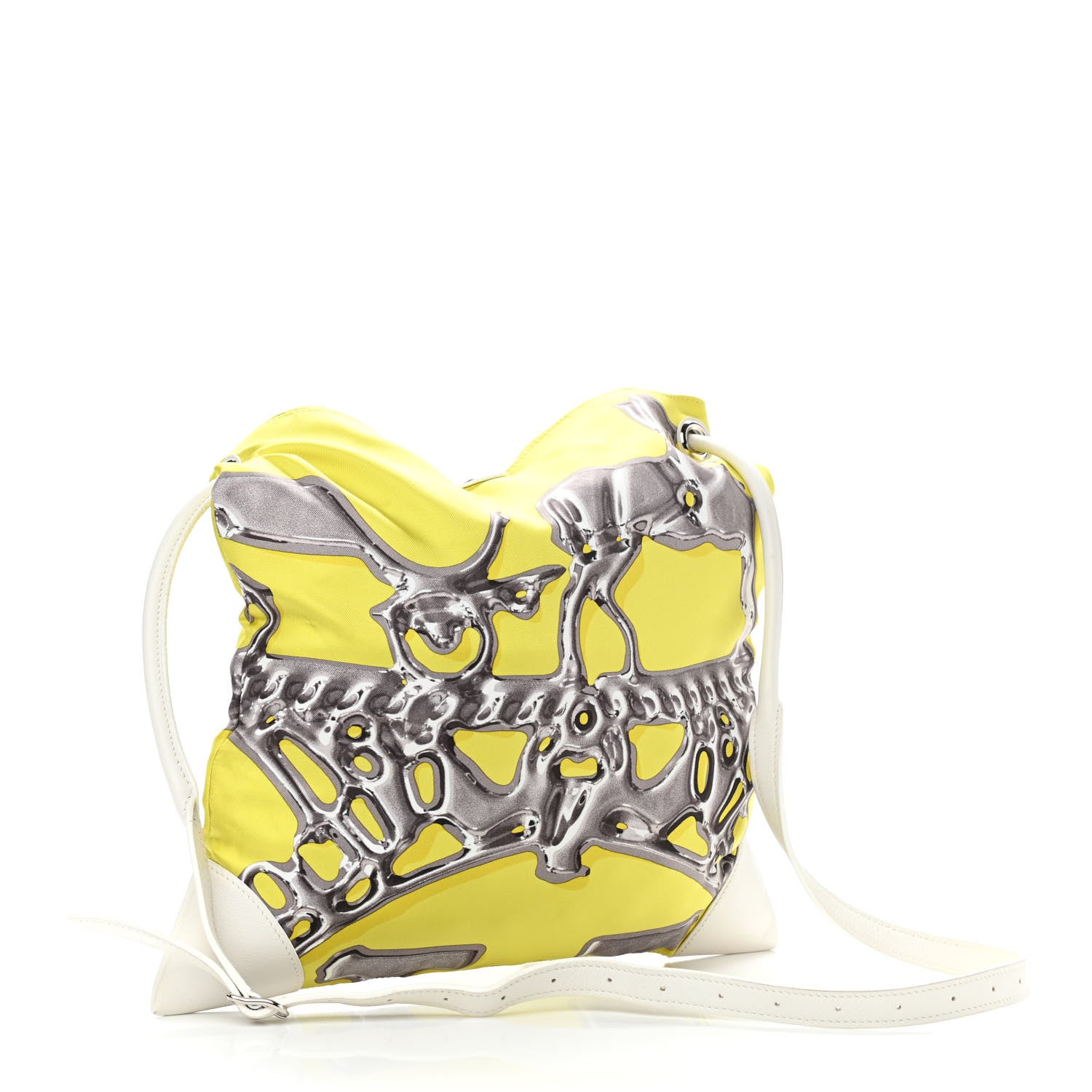 Hermes Silk Vif Argent Silky City 33 PM Lime 4 of 10