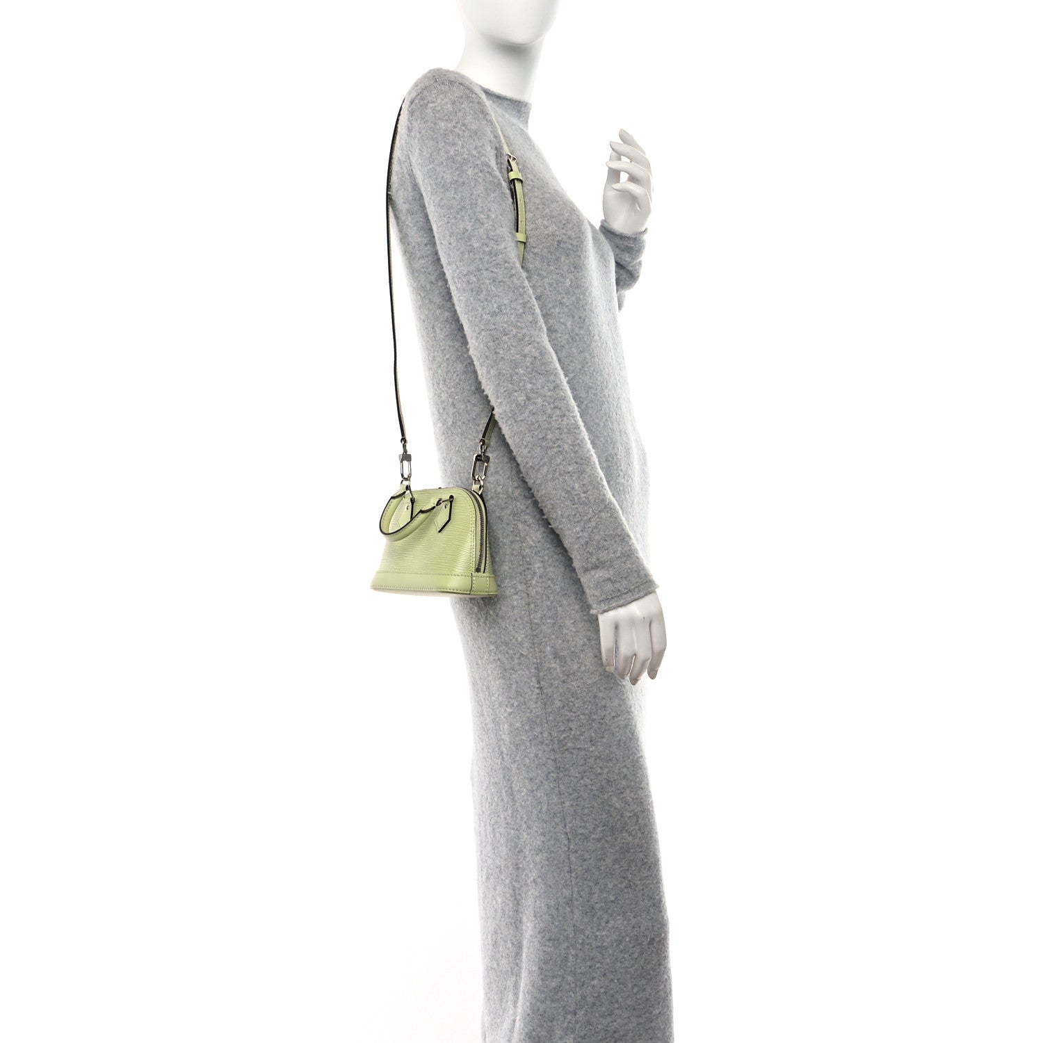 Louis Vuitton Epi Nano Alma Light Green 2 of 8