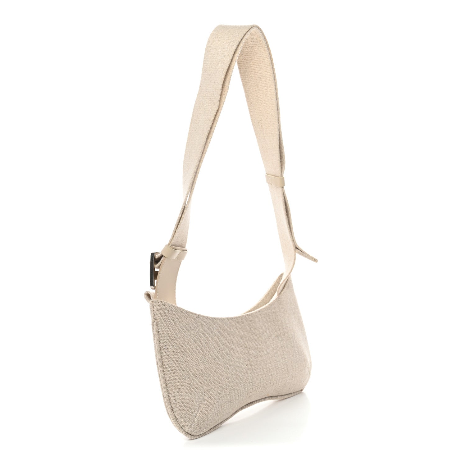 Jacquemus Grosgrain Le Bisou Crossbody Greige 3 of 9