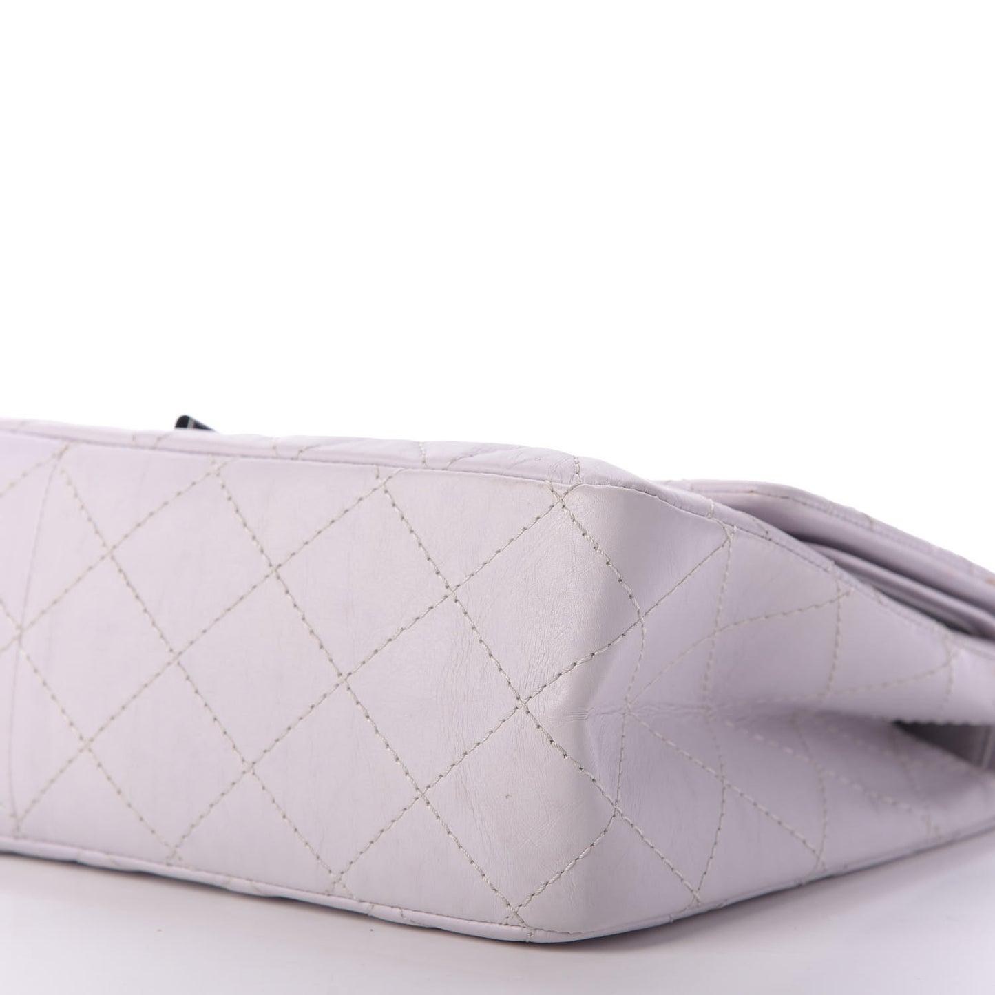 Aged Calfskin 2.55 Reissue 227 Flap White