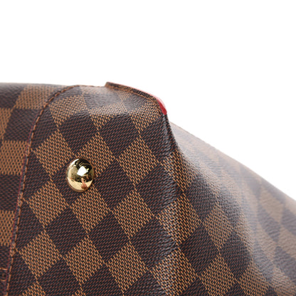 Louis Vuitton Damier Ebene Caissa Tote MM Cherry 11 of 12