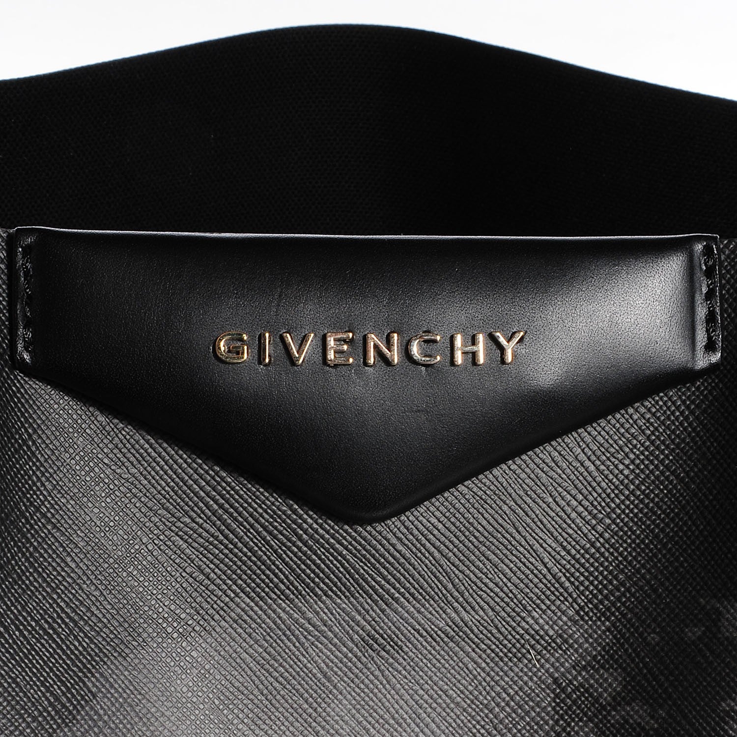 Givenchy Textured Coated Canvas Rottweiler Pint Large Antigona Tote Black 8 of 8