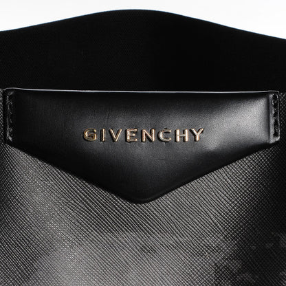 Givenchy Textured Coated Canvas Rottweiler Pint Large Antigona Tote Black 8 of 8