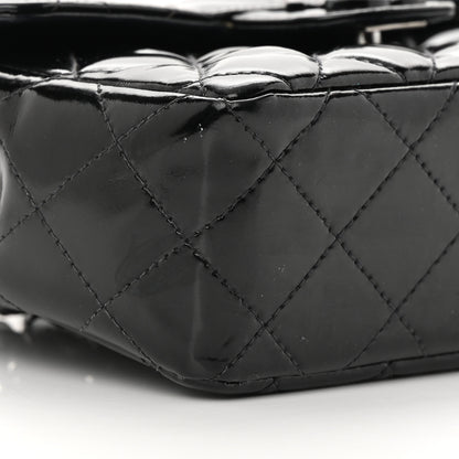 Chanel Patent Calfskin Quilted Mini Square Flap So Black 10 of 18