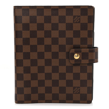 Louis Vuitton Damier Ebene Large Ring Agenda Cover 1 of 12