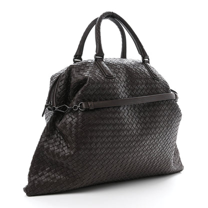 Bottega Veneta Nappa Intrecciato Maxi Convertible Tote Ebano 3 of 10