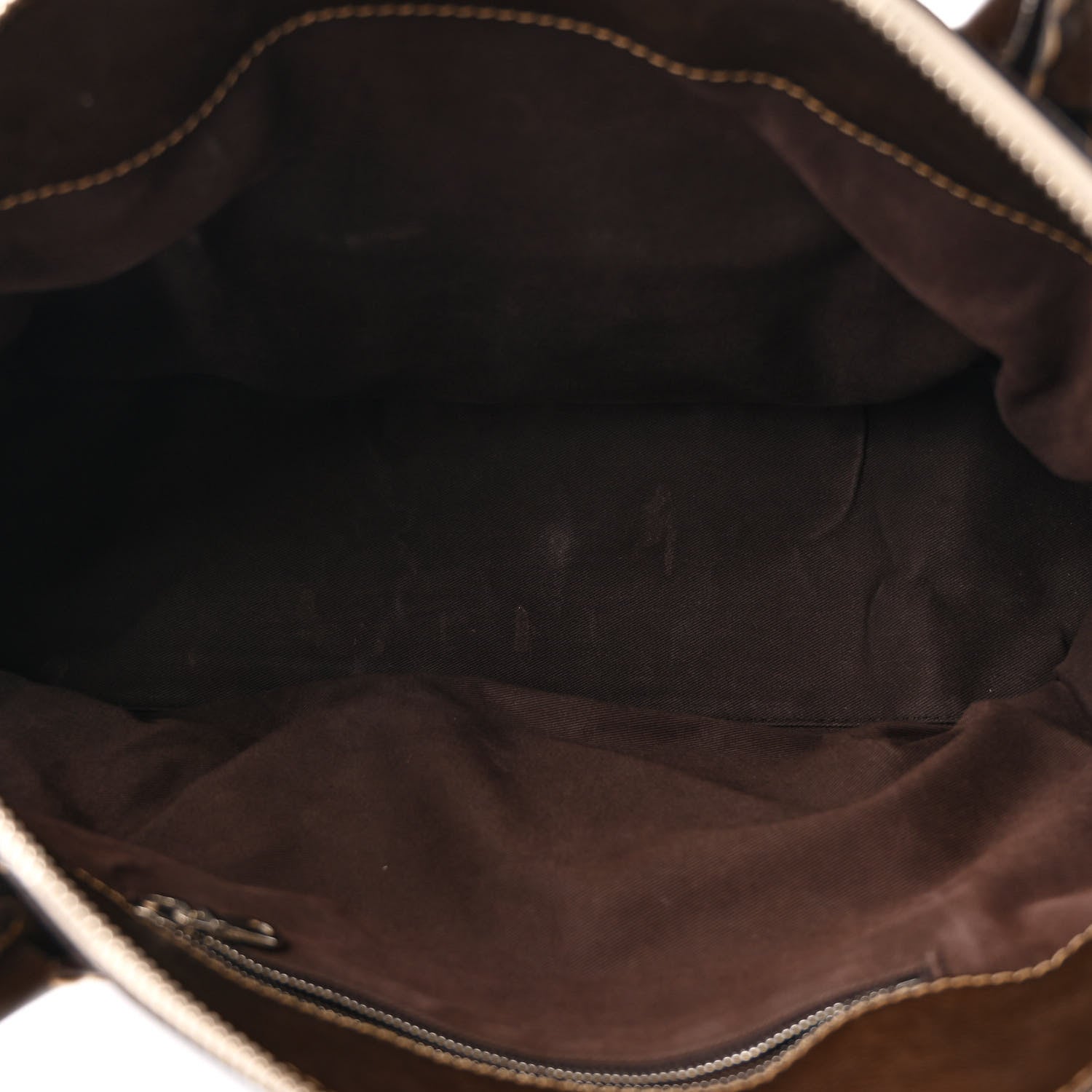 Chloe Shiny Tanned Calfskin Large Edith Bag Brun 5 of 11