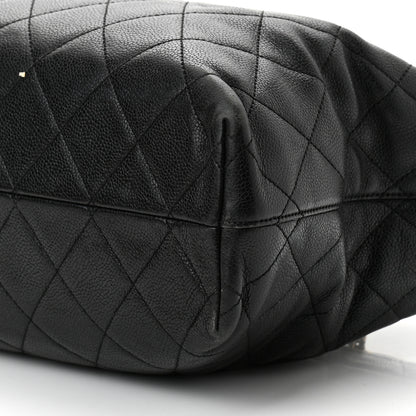 Chanel Caviar Quilted Shopping Tote Black 9 of 11