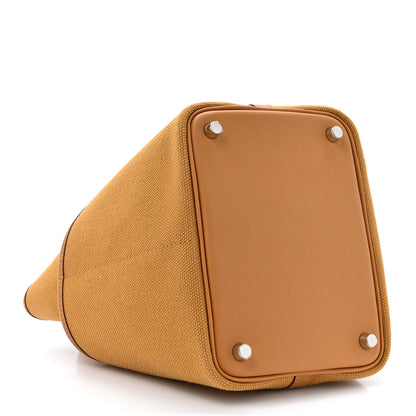 Hermes Toile Goeland Swift Cargo Picotin Lock 18 Sesame 4 of 11