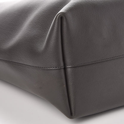 Saint Laurent Calfskin Large Shopping Tote Dark Grey 11 of 15