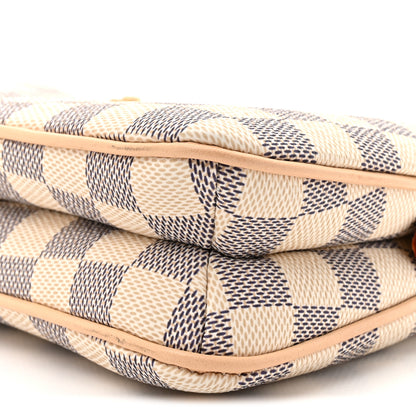 Louis Vuitton Damier Azur Liv Pochette 8 of 9