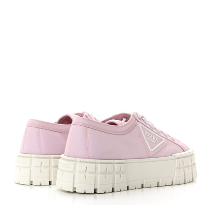 Prada Re-Nylon Gabardine Triangle Logo Double Wheel 50mm Sneakers 40 Alabastro 4 of 13